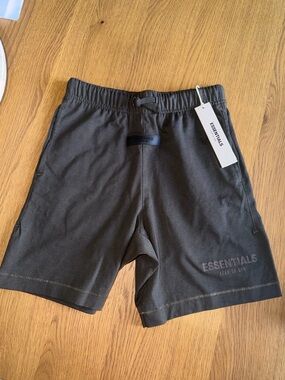 NWT Fear of God Essentials Kids Drawstring Shorts